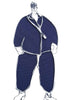 COTTON PANAMA workwear blue