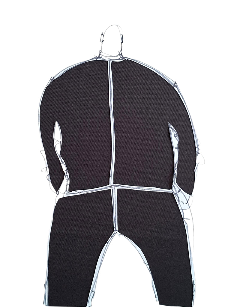 COTTON TWILL - LIGHT black