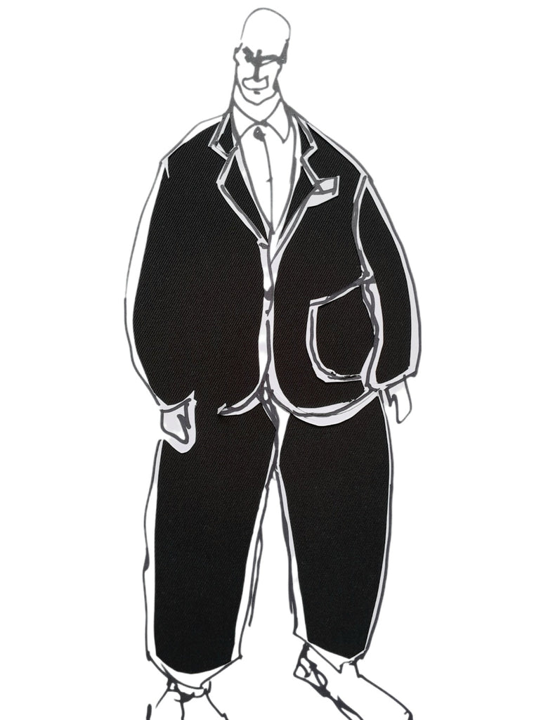 COTTON TWILL - HEAVY black