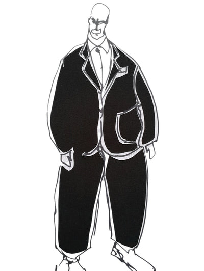 COTTON TWILL - HEAVY black