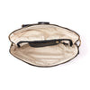 LEATHER ZIP CAPSULE BAG black